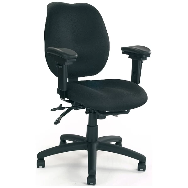 Rome 24 Hour Ergonomic Medium Back Operator Chair 1 Rome 24 Hour Ergonomic Medium Back Operator Chair