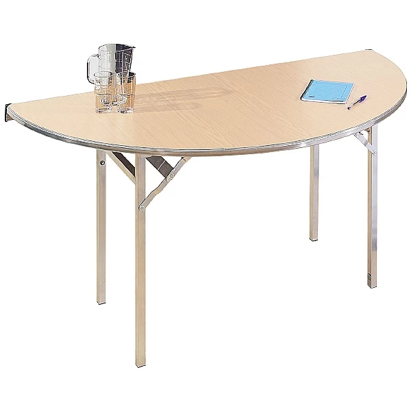Semi-Circular Aluminium Folding Table 1 Semi-Circular Aluminium Folding Table