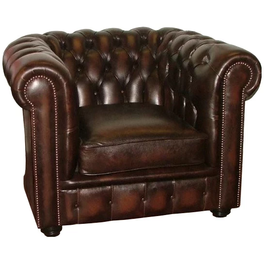 Antique Chesterfield Chair 2 Antique Chesterfield Chair - Image 2