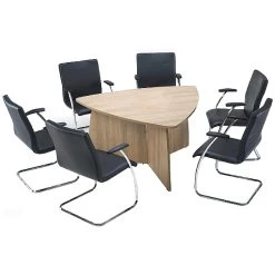 Trilogy Triangular Panel End Boardroom Tables