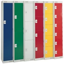 Store-It British Standard Metric Lockers With ActiveCoat