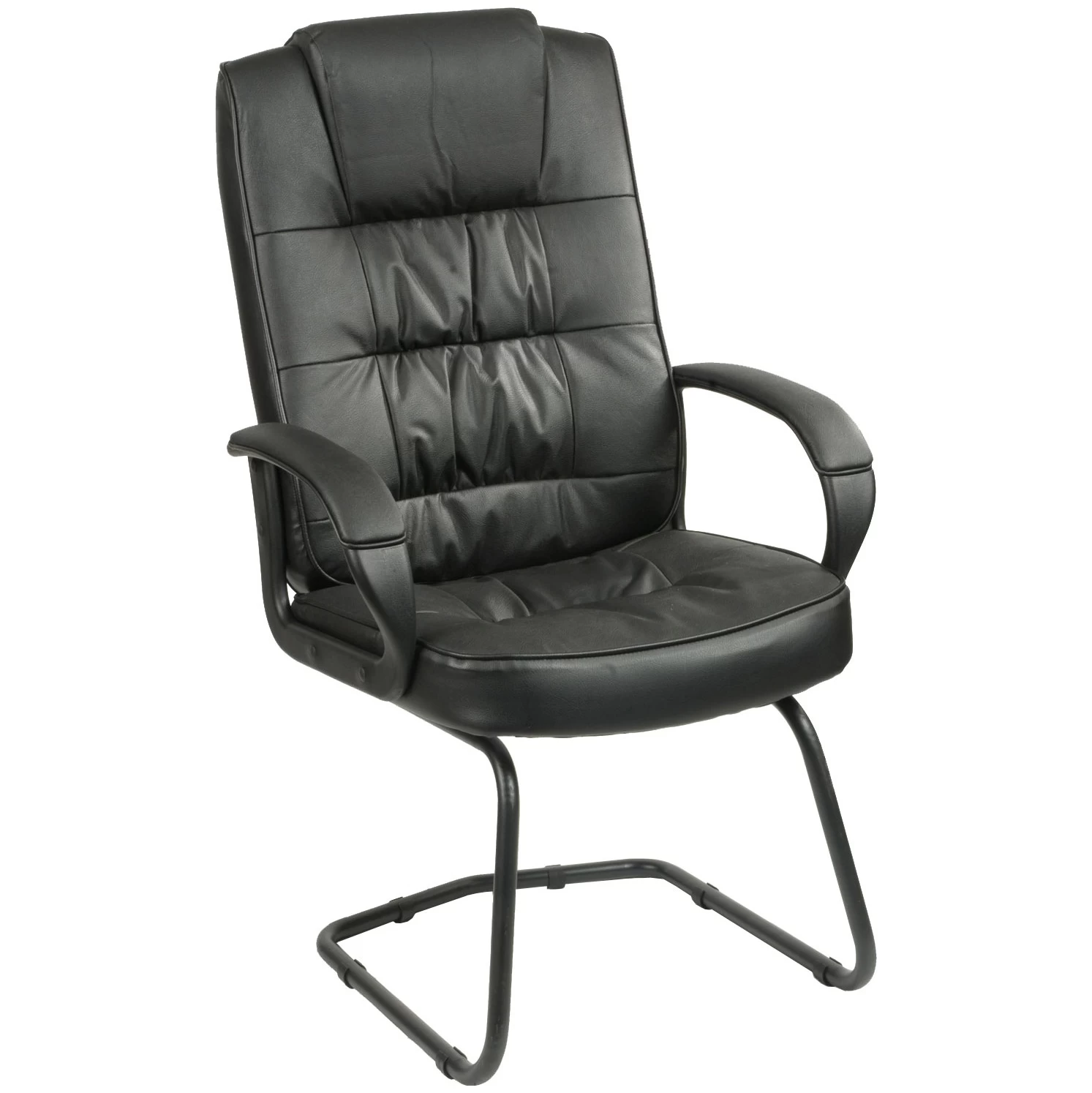 Acadia Enviro Leather Cantilever Chair 1 Acadia Enviro Leather Cantilever Chair