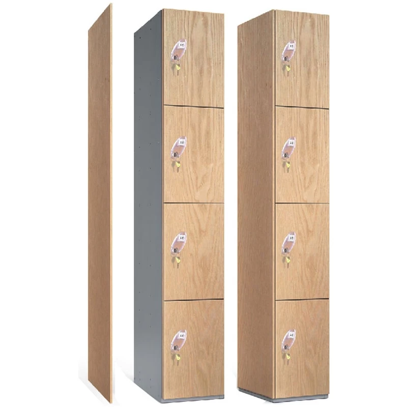 Timber Faced Lockers With ActiveCoat 1 Timber Faced Lockers With ActiveCoat