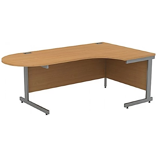 Alpha Plus Executive Radial D-End Desk 1 Alpha Plus Executive Radial D-End Desk
