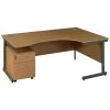 NEXT DAY Solar Ergonomic Cantilever Desks With Mobile Pedestal