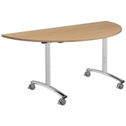 NEXT DAY Solar Semi Circular Tilt Top Tables