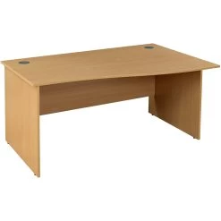 Solar Panel End Wave Desks