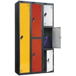 Black Carcass Premium Lockers With ActiveCoat