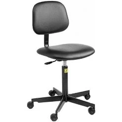 Static Dissipative Vinyl Chair With Castors
