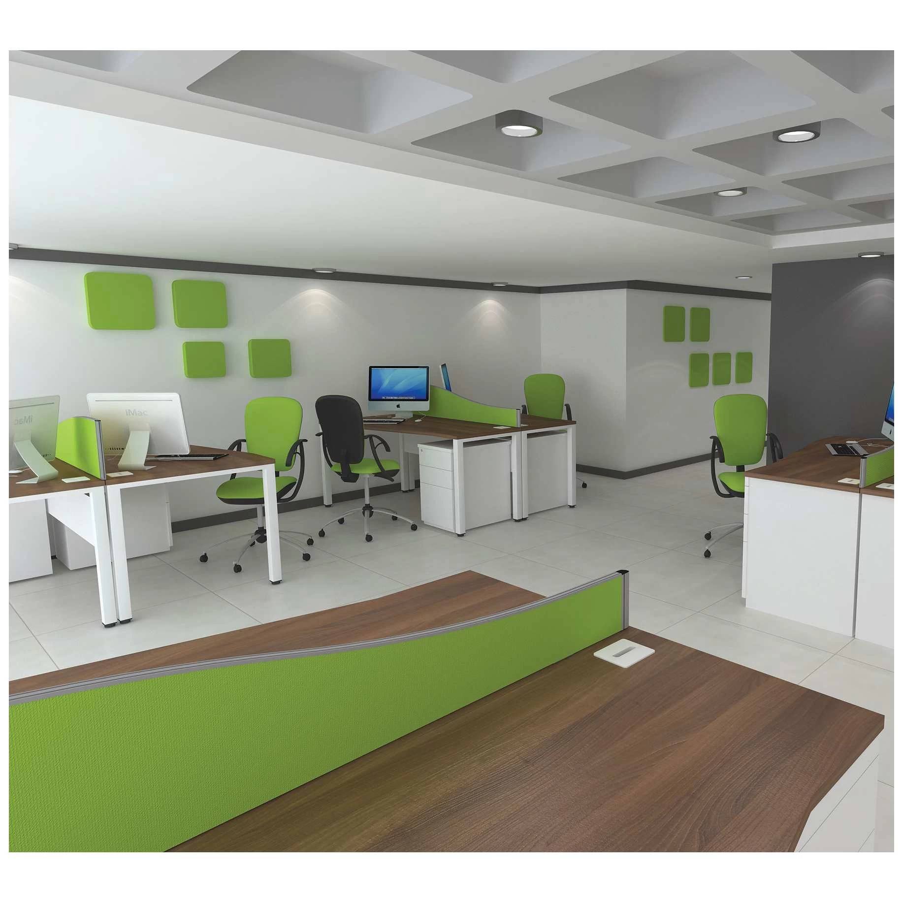 Presence Desk High Bookcases 2 Presence Desk High Bookcases - Image 2