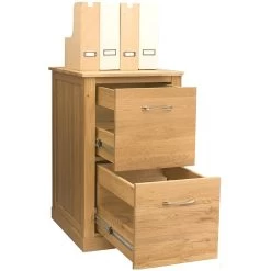 Cavalli Solid Oak Filing Cabinets -Home-Furniture 016193
