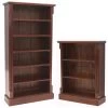 Argento Solid Mahogany Wide Bookcases