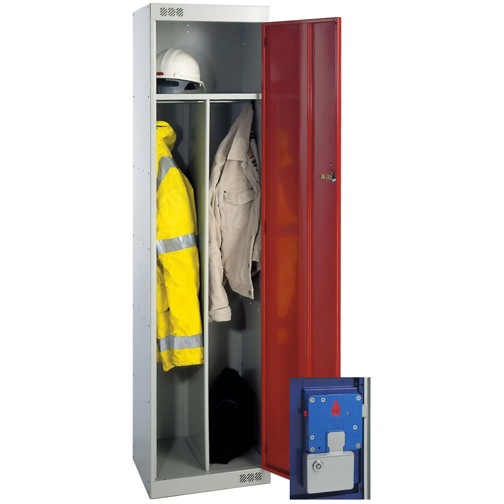 Store-It Clean & Dirty Coin Retain Locker With ActiveCoat 1 Store-It Clean & Dirty Coin Retain Locker With ActiveCoat