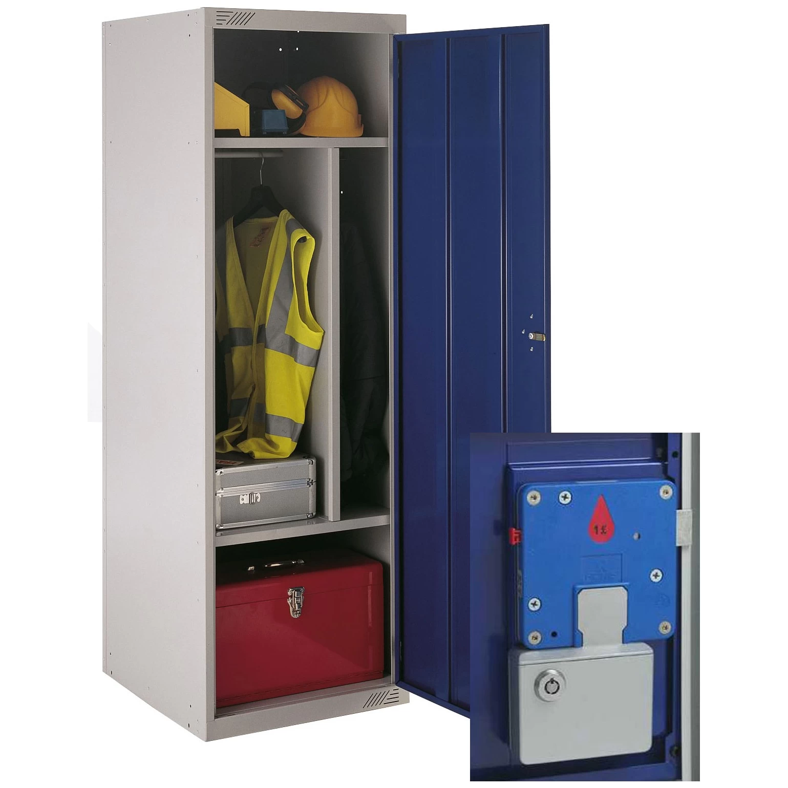 Store-It Crew Coin Retain Locker With ActiveCoat 1 Store-It Crew Coin Retain Locker With ActiveCoat
