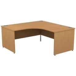 Alpha Plus Universal Panel End Ergonomic Desk