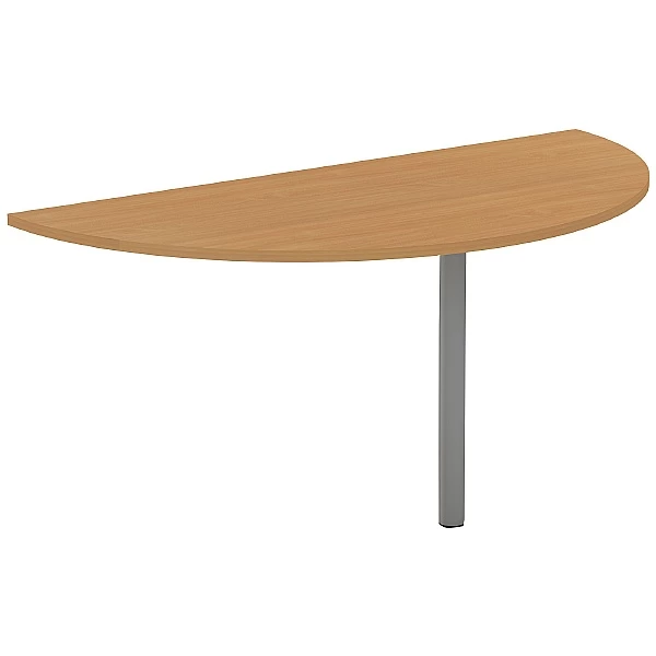 Alpha Plus Semi-Circular Desk Extension 1 Alpha Plus Semi-Circular Desk Extension