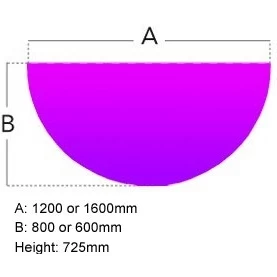 Alpha Plus Heavy Duty Semi-Circular Meeting Table 2 Alpha Plus Heavy Duty Semi-Circular Meeting Table - Image 2