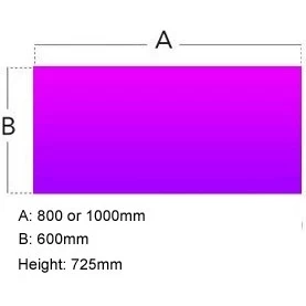 Alpha Plus Panel End Desk Extension 2 Alpha Plus Panel End Desk Extension - Image 2