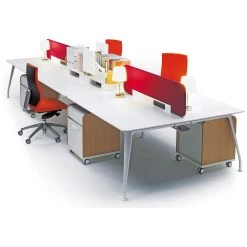 DNA Double Rectangular Bench Desk Extension -Home-Furniture 028378
