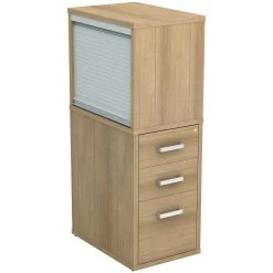 Interface Tall Tambour Combination Pedestals