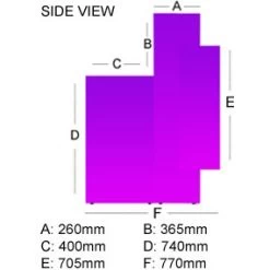 Minerals Compact Reception Desk -Home-Furniture 033795