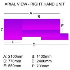 Minerals DDA Reception Desk -Home-Furniture 033833