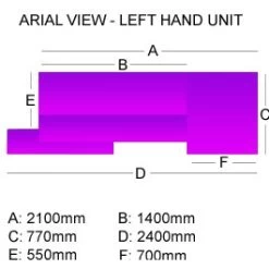 Minerals DDA Reception Desk -Home-Furniture 033834