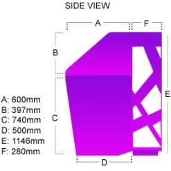 Horizons Reception Desk -Home-Furniture 034443