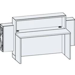 Minerals Duo Reception Desk -Home-Furniture 034680