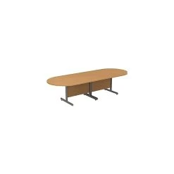 Alpha Plus Deluxe D-End Boardroom Tables