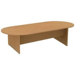 Alpha Plus Double D-End Panel End Boardroom Table