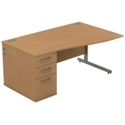 Alpha Plus Wave Combination Desk