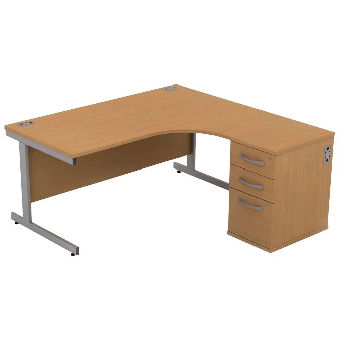 Alpha Plus Ergonomic Combination Desk 1 Alpha Plus Ergonomic Combination Desk