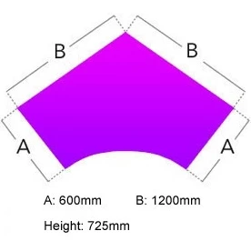 Alpha Plus Segment Combination Desk 2 Alpha Plus Segment Combination Desk - Image 2