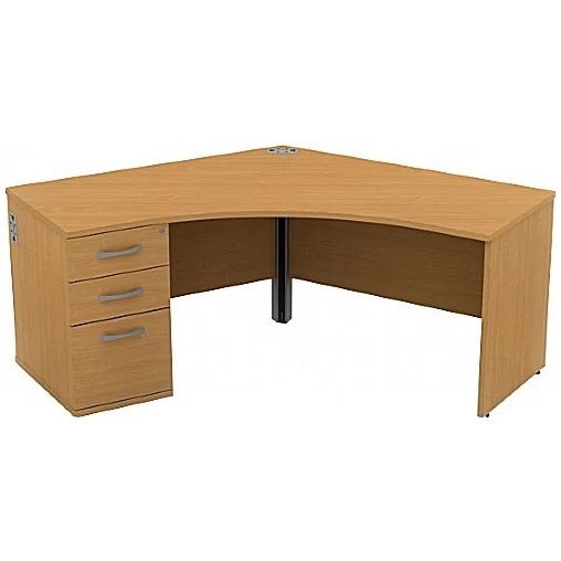 Alpha Plus Segment Panel End Combination Desk 1 Alpha Plus Segment Panel End Combination Desk