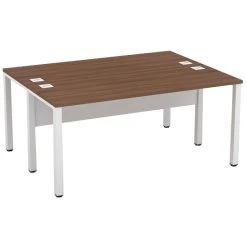Presence Compact Rectangular Double Bench Desks