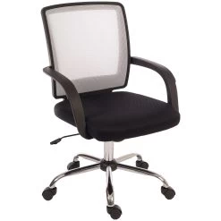 Twist Mesh Back Operator Chair White