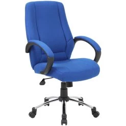 Comfort Fabric Manager Chair -Home-Furniture 053604