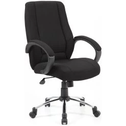 Comfort Fabric Manager Chair -Home-Furniture 053685