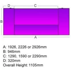 Celsius Rectangular Reception Desks -Home-Furniture 054151