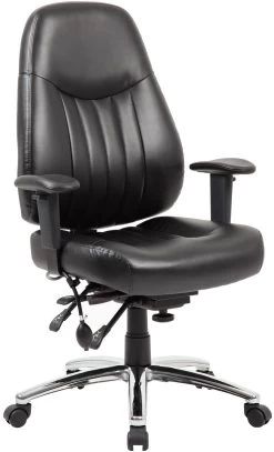 Alpha 24 Hour Leather Task Chair
