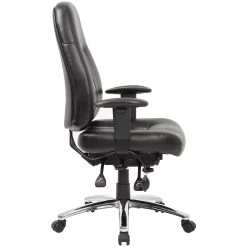 Alpha 24 Hour Leather Task Chair 6 Alpha 24 Hour Leather Task Chair -Home-Furniture 055054