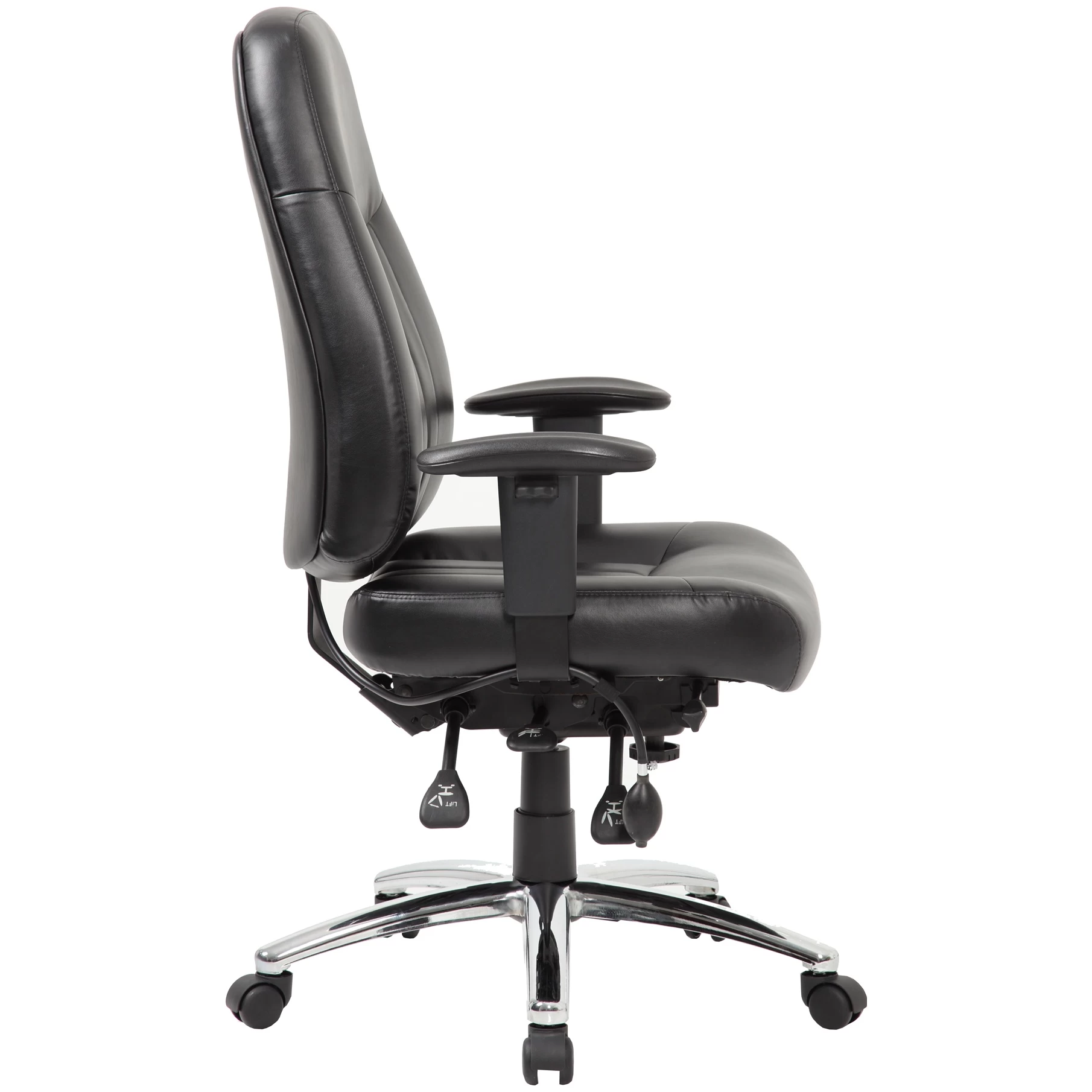 Alpha 24 Hour Leather Task Chair 3 Alpha 24 Hour Leather Task Chair - Image 3