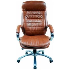 Siena Leather Executive Office Chairs -Home-Furniture 055360