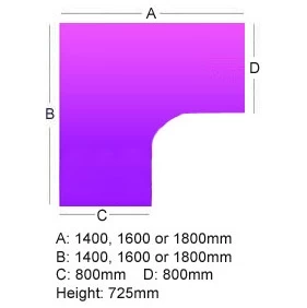 Alpha Plus Universal Ergonomic Desks 2 Alpha Plus Universal Ergonomic Desks - Image 2