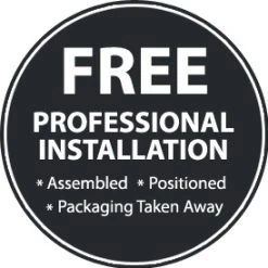 Mokka Executive Rectangular Desks With Support Return -Home-Furniture 066759