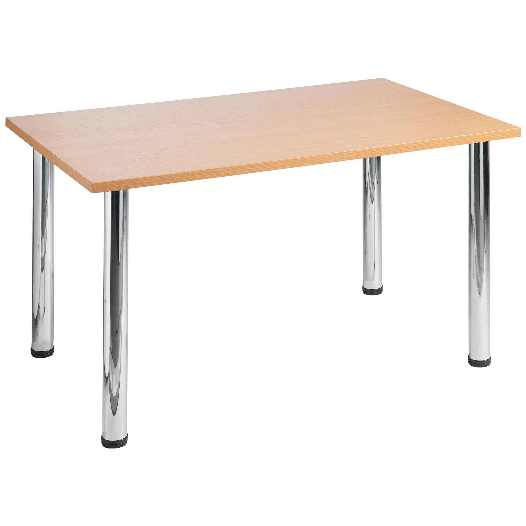 NEXT DAY Unite II Rectangular Chrome Tubular Leg Tables 1 NEXT DAY Unite II Rectangular Chrome Tubular Leg Tables