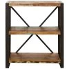 Accrington Reclaimed Wood Open Bookcases
