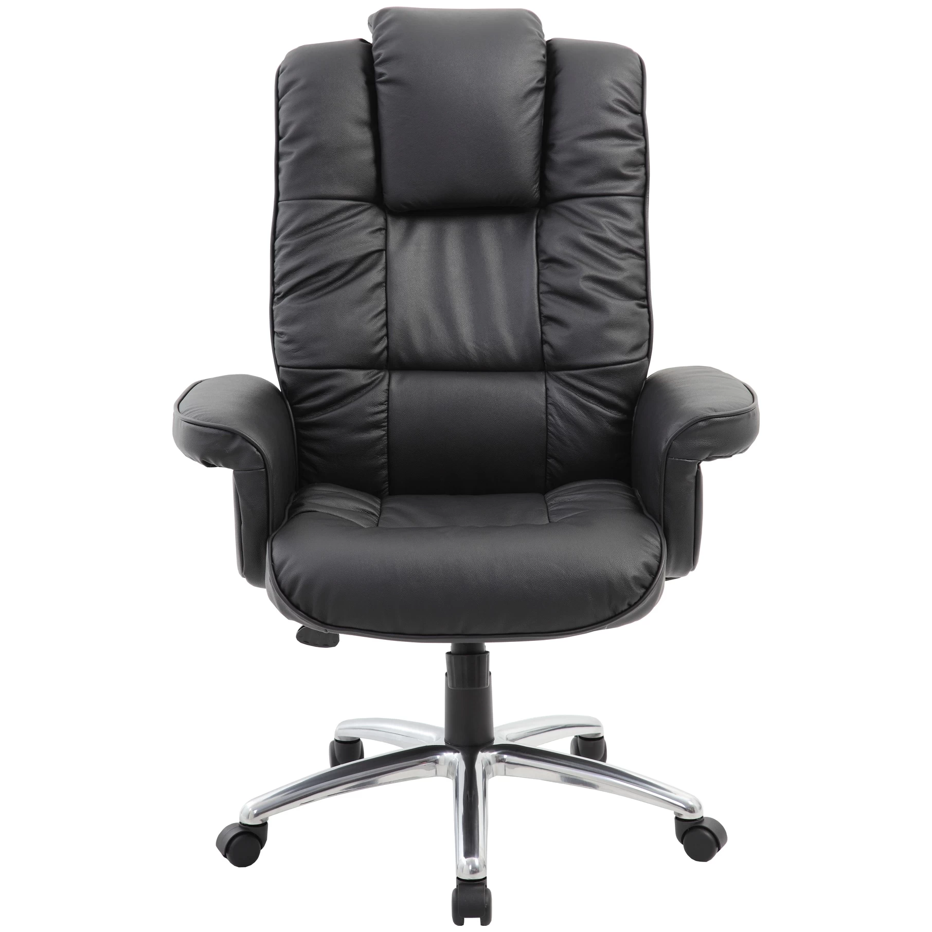Athens Executive Leather Faced Office Armchair 3 Athens Executive Leather Faced Office Armchair - Image 3