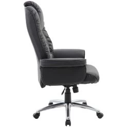 Athens Executive Leather Faced Office Armchair 10 Athens Executive Leather Faced Office Armchair -Home-Furniture 070532